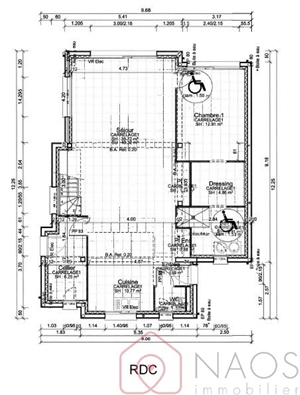 maison contemporaine à la vente -   45650  SAINT JEAN LE BLANC, surface 137,7 m2 vente maison contemporaine - NAO8142767